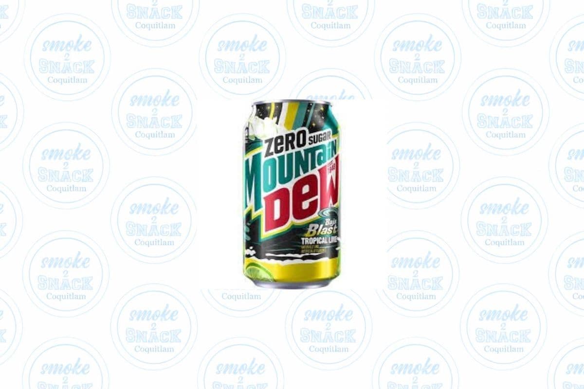 MOUNTAIN DEW BAJA TROPICAL LIME ZERO SUGAR 355ml