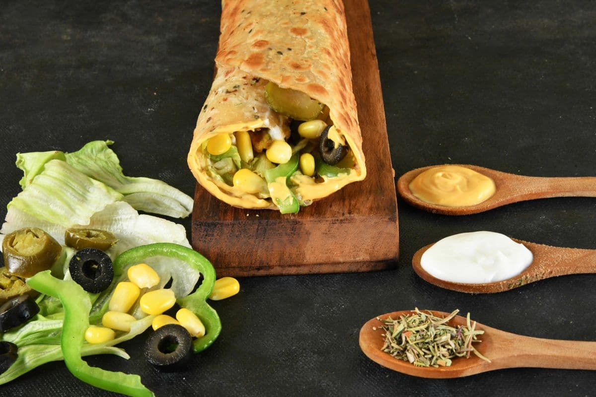 Cheesy Corn Wrap