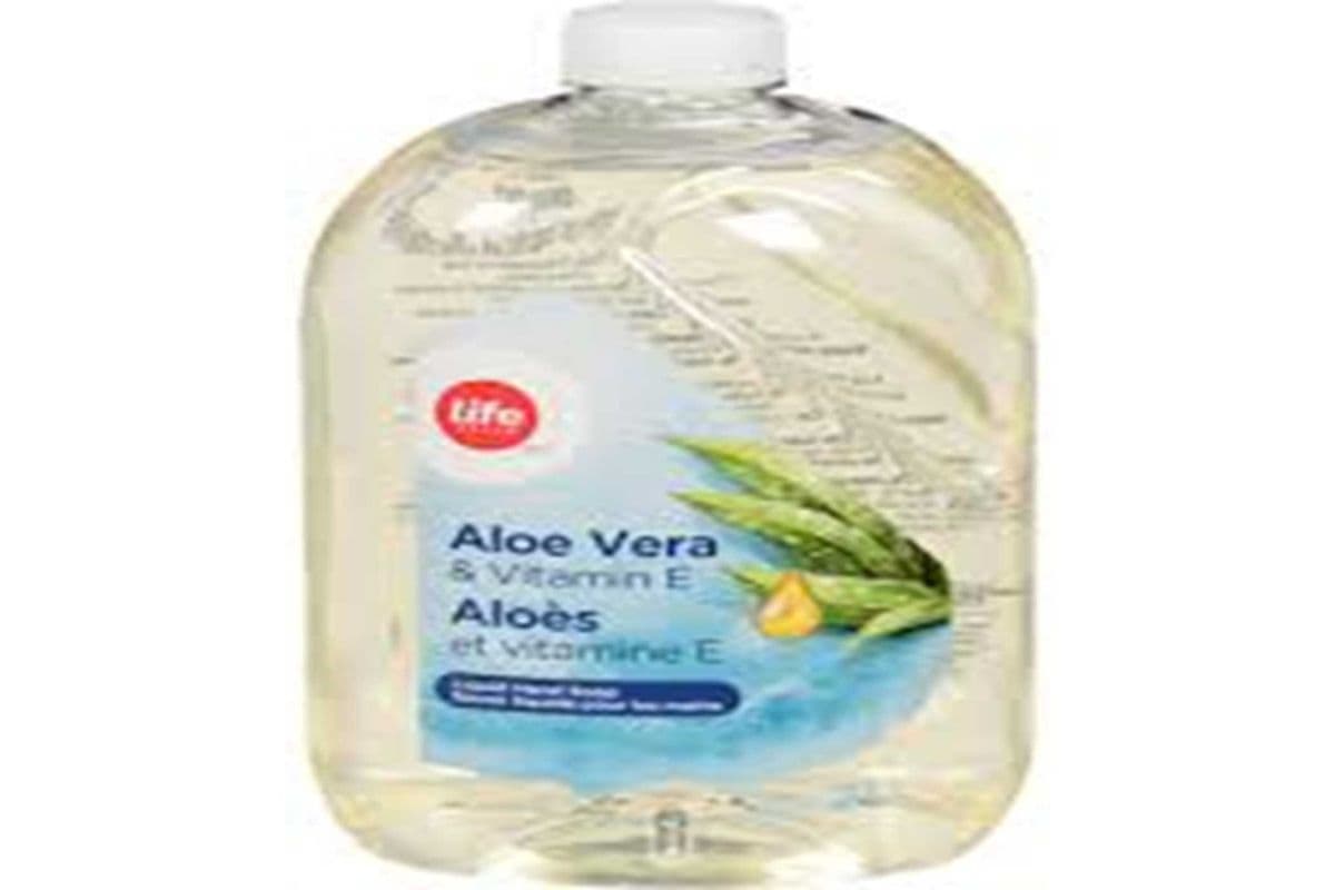 Life brand aloe vera & vitamin E handsoap (2L)