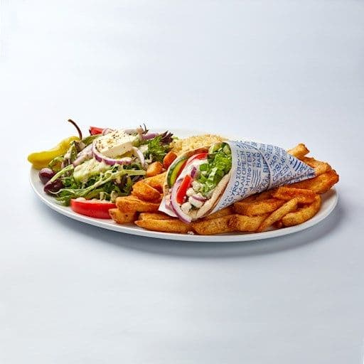 SOUVLAKI VÉGÉTARIEN / VEGETARIAN SOUVLAKI