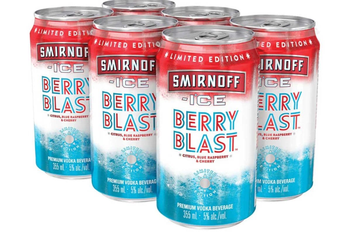 Smirnoff Ice Berry Blast (6 x 355 ml Cans)