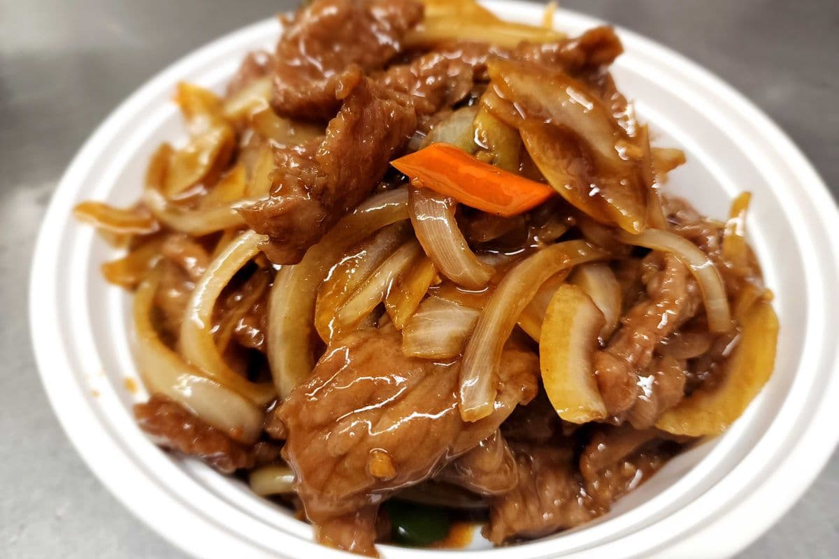 44. Beef with Ginger and Onion