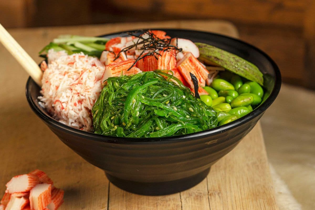 Crab Poke Bowl Combo