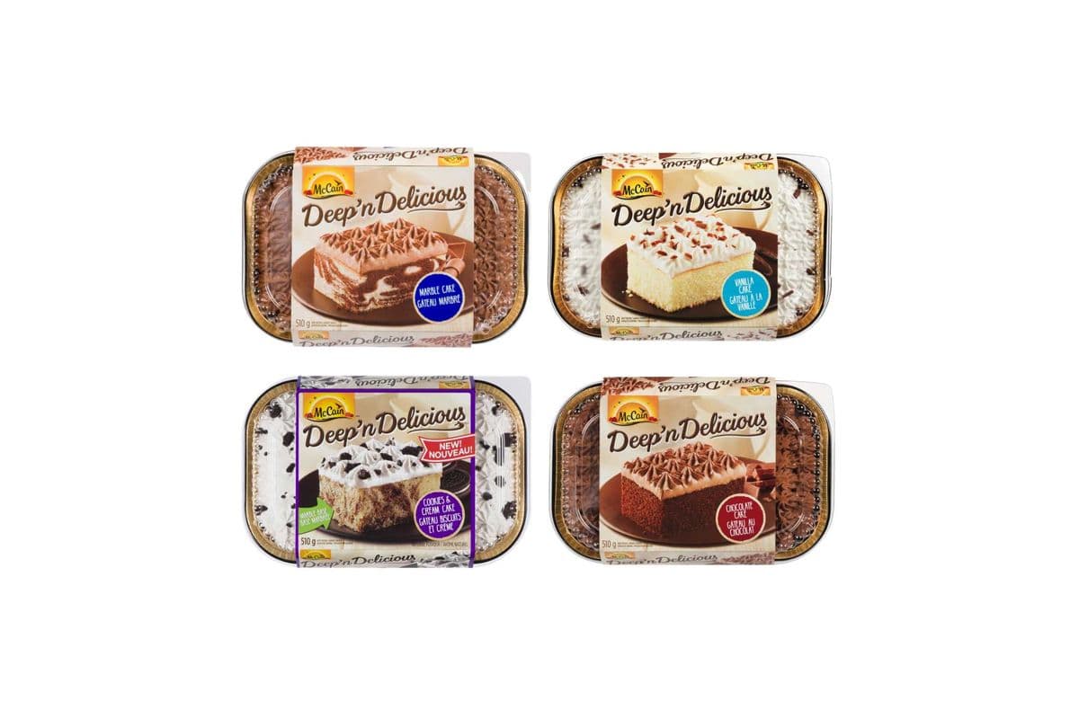McCain Deep 'n' Delicious Cake/ gâteau ( 510 g)
