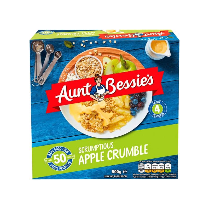 Aunt Bessie's - Bessie's Apple Crumble