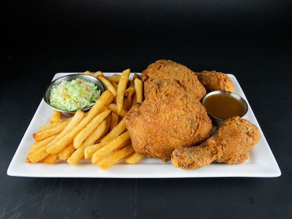 10 Morceaux de Poulet Frit / 10 Fried Chicken Pieces