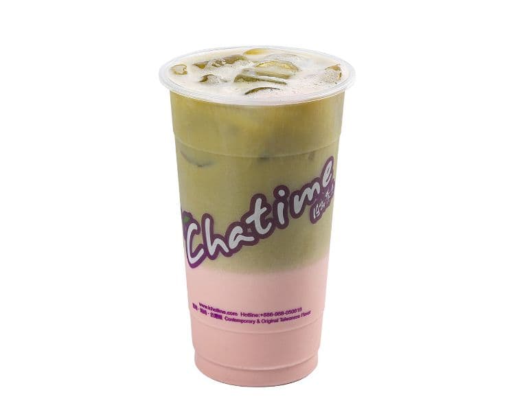 Matcha Strawberry Latte