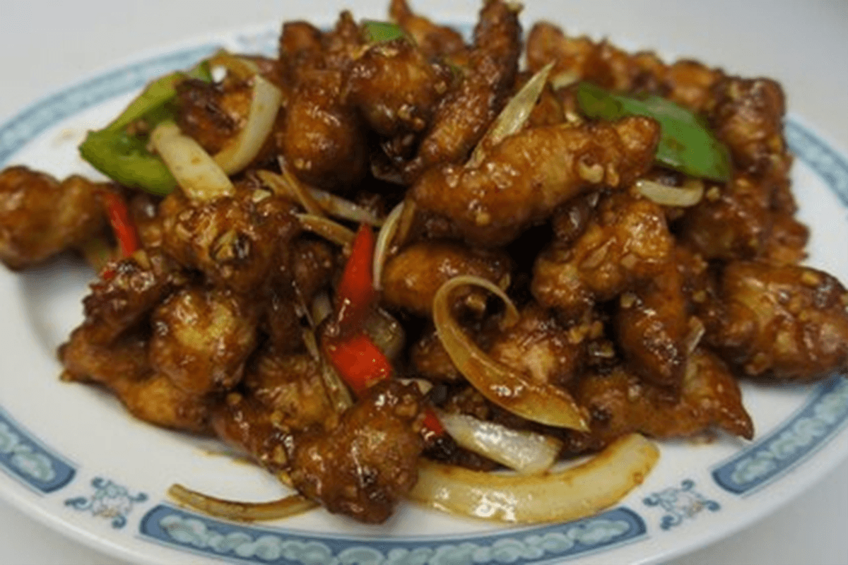 A10. Dry Chili Chicken