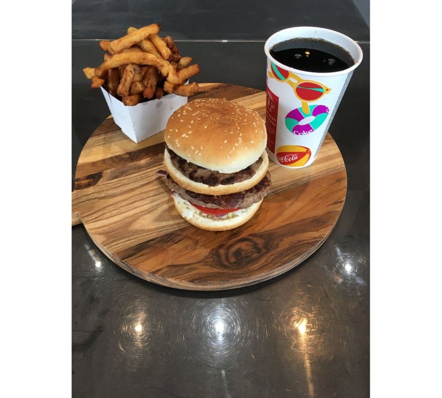 Trio hamburger double Happy / Happy Double Hamburger Trio