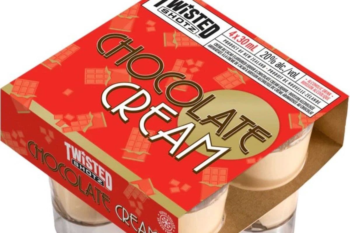 Twisted Shotz Chocolate Cream (4 x 30 ml Shots)