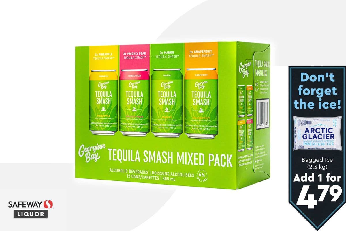 Georgian Bay Tequila Smash Mixed Pack (12 x 355 ml)