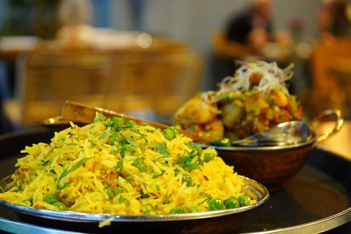 Peas Pulao Basmati Rice with Sweet Peas