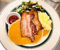 Bacon & Scrambled Pancake