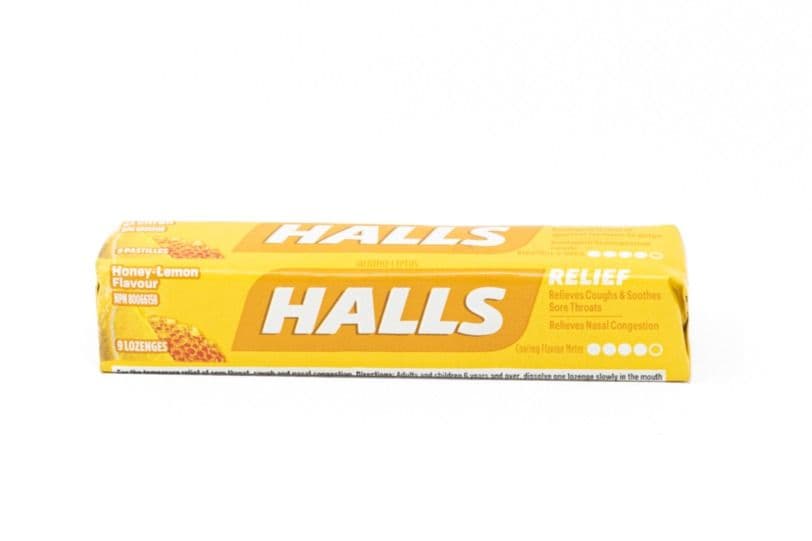 Halls 9' Honey Lemon