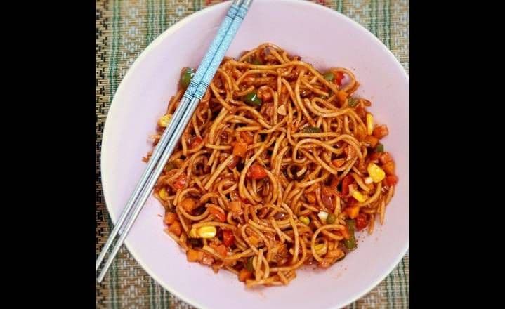 Veg. Schezwan Noodles