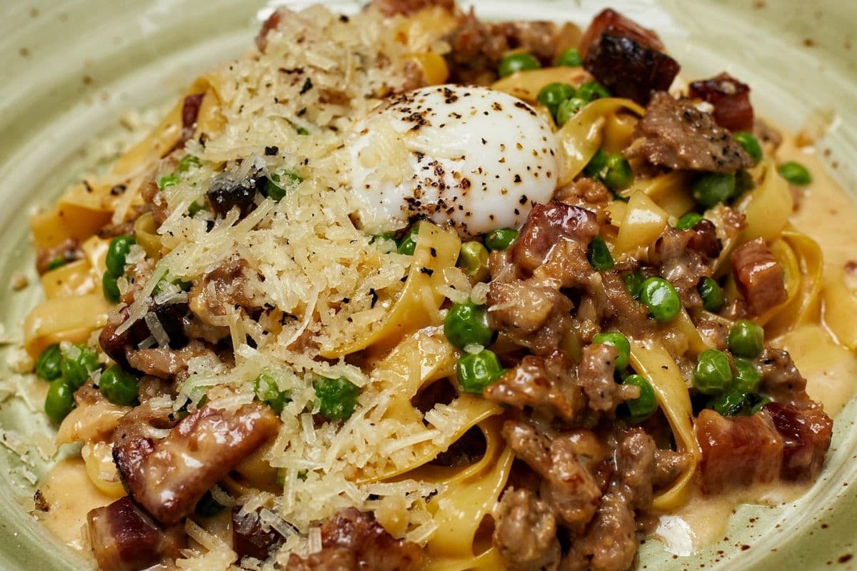 Tagliatelle Carbonara