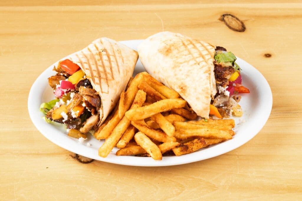 10” Large Chicken Shawarma Wrap