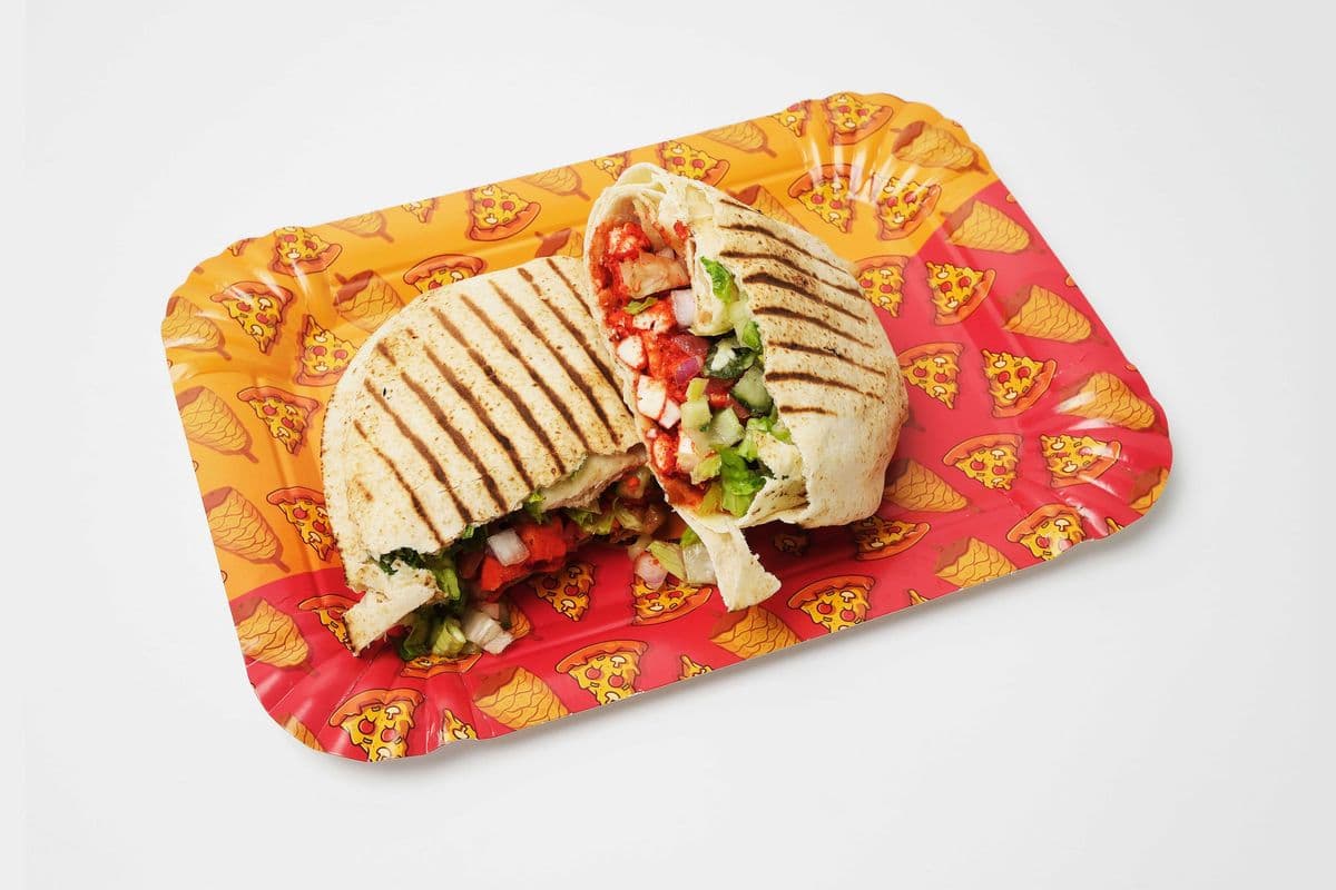 🌿 Shahi Paneer Pita Wrap