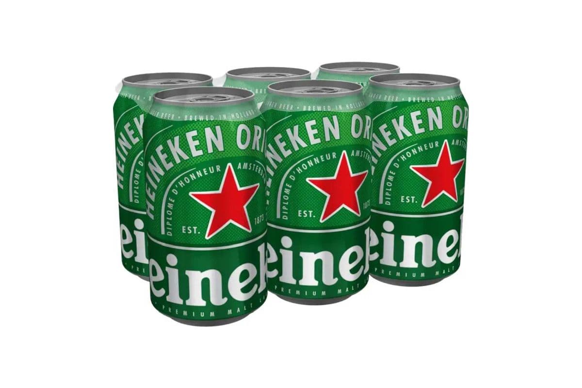 Heineken (6 x 330 ml Cans)