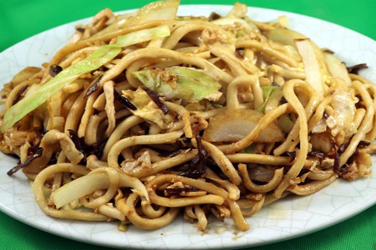 木須肉炒麵 Mu-Shu Stir-fried Noodles