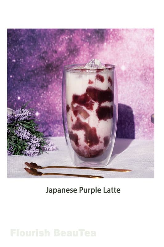 Japanese Purple Latte