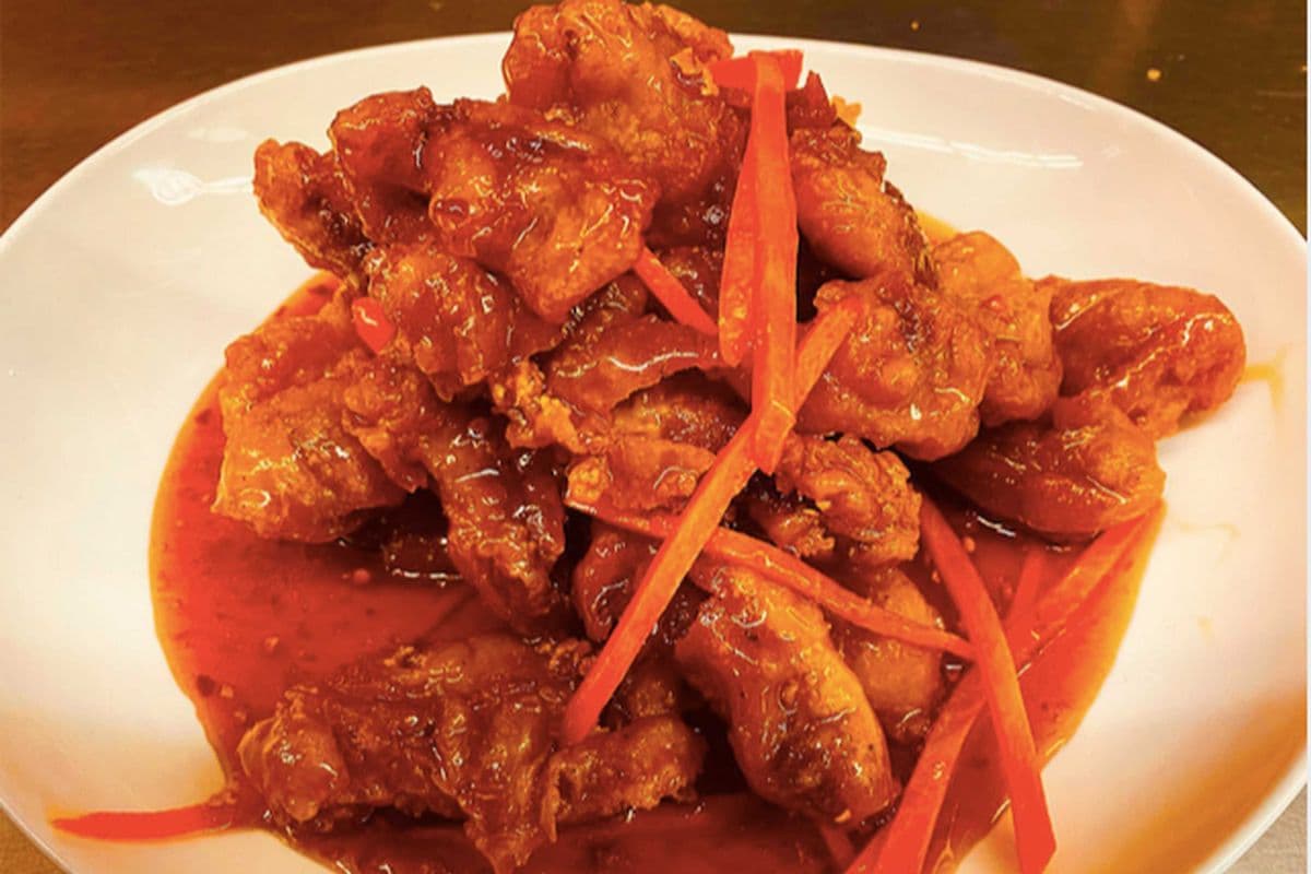 32b. Szechuan Spicy Ginger Beef (四 川薑汁牛 肉)