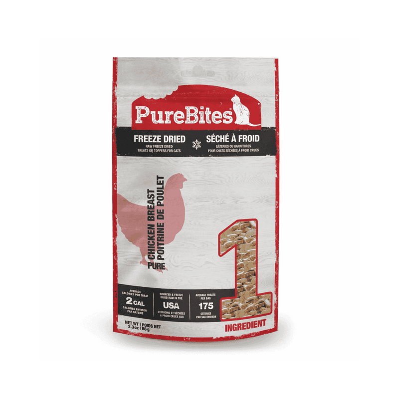 PureBites Freeze-Dried Cat Treats - Chicken Breast (66 g)