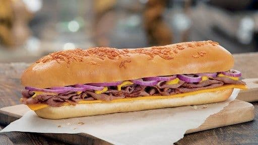 Large Roast Beef & Cheddar Sub
