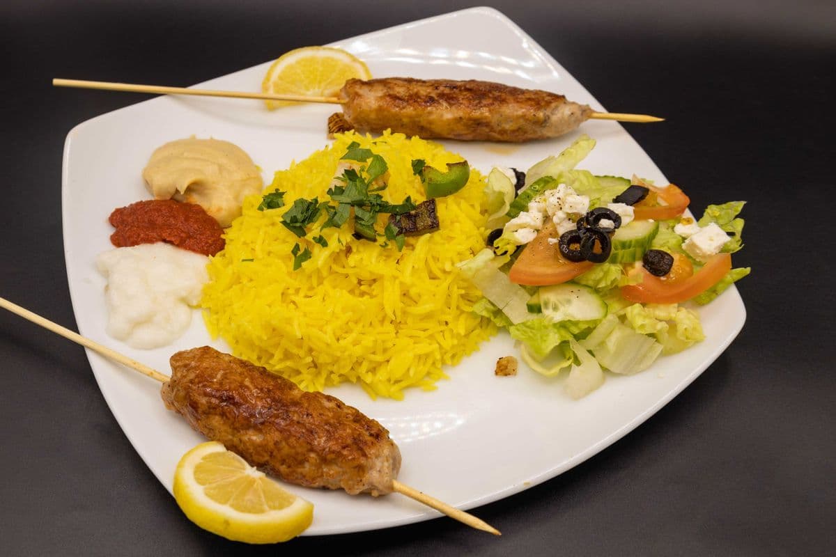 Chicken Kebab Plate