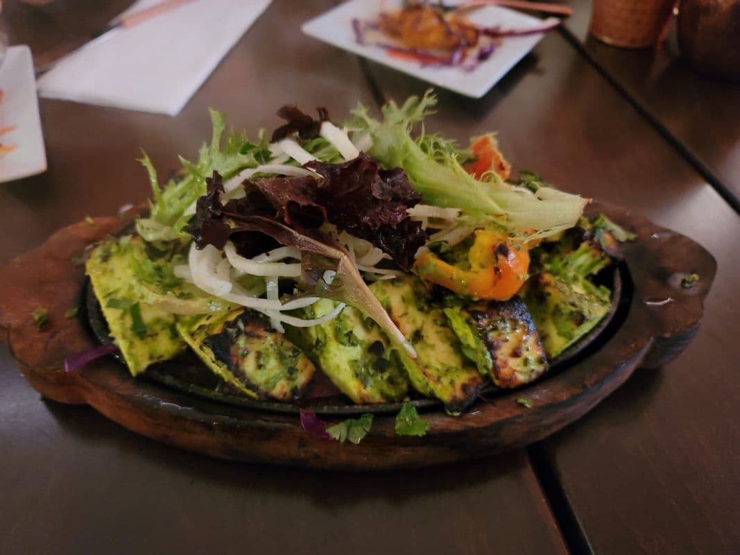 Paneer Hariyali Tikka