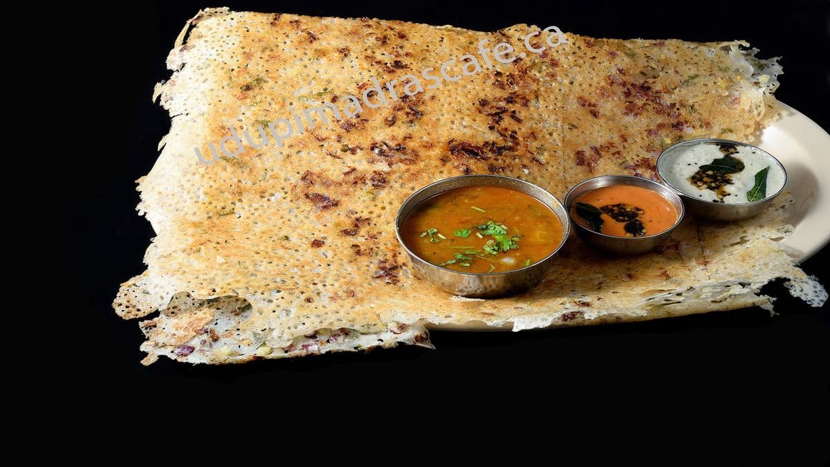 Special Onion Rava Masala Dosa