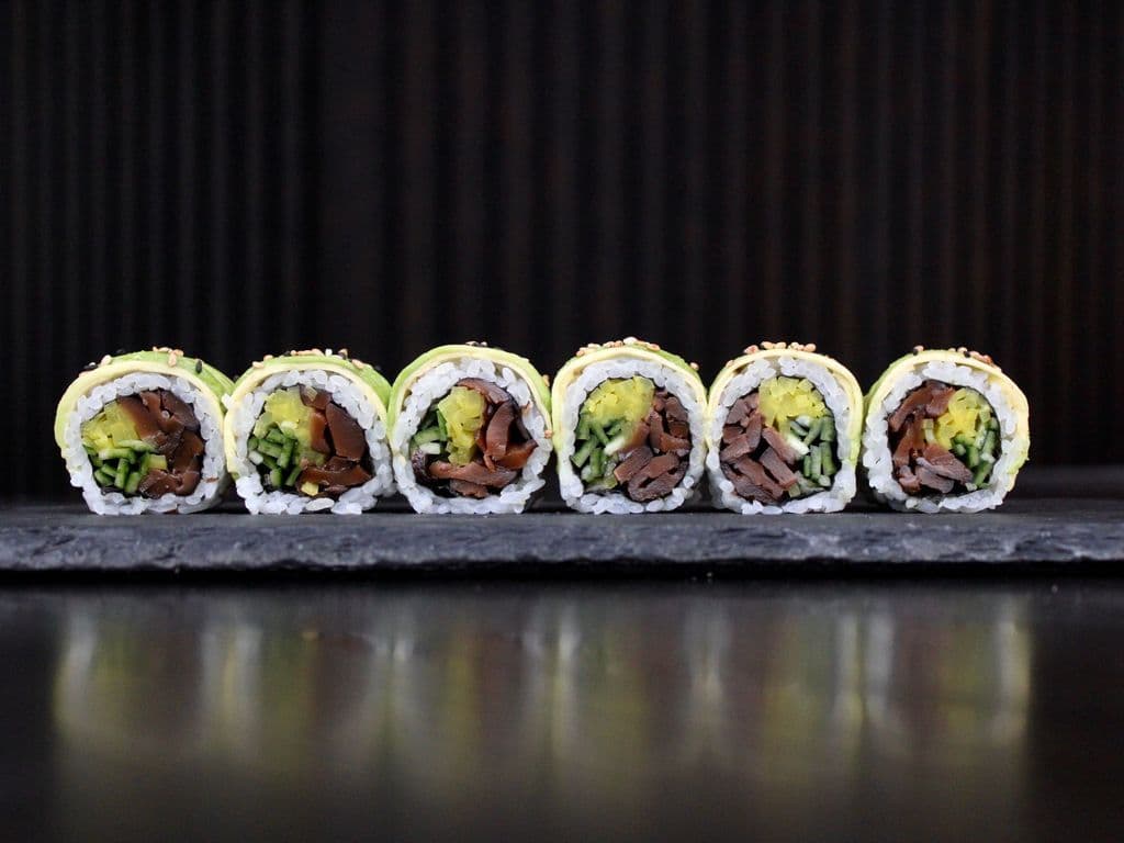Shiitake Shiitake rouleau / Shiitake Shiitake roll