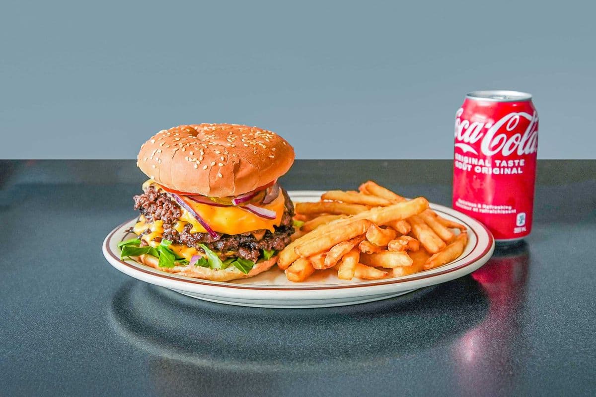 4. Four Patty Burgur Combo