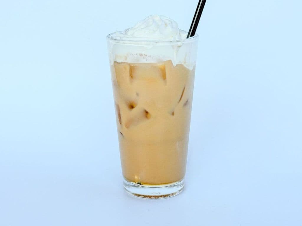 French Vanilla Iced Latte