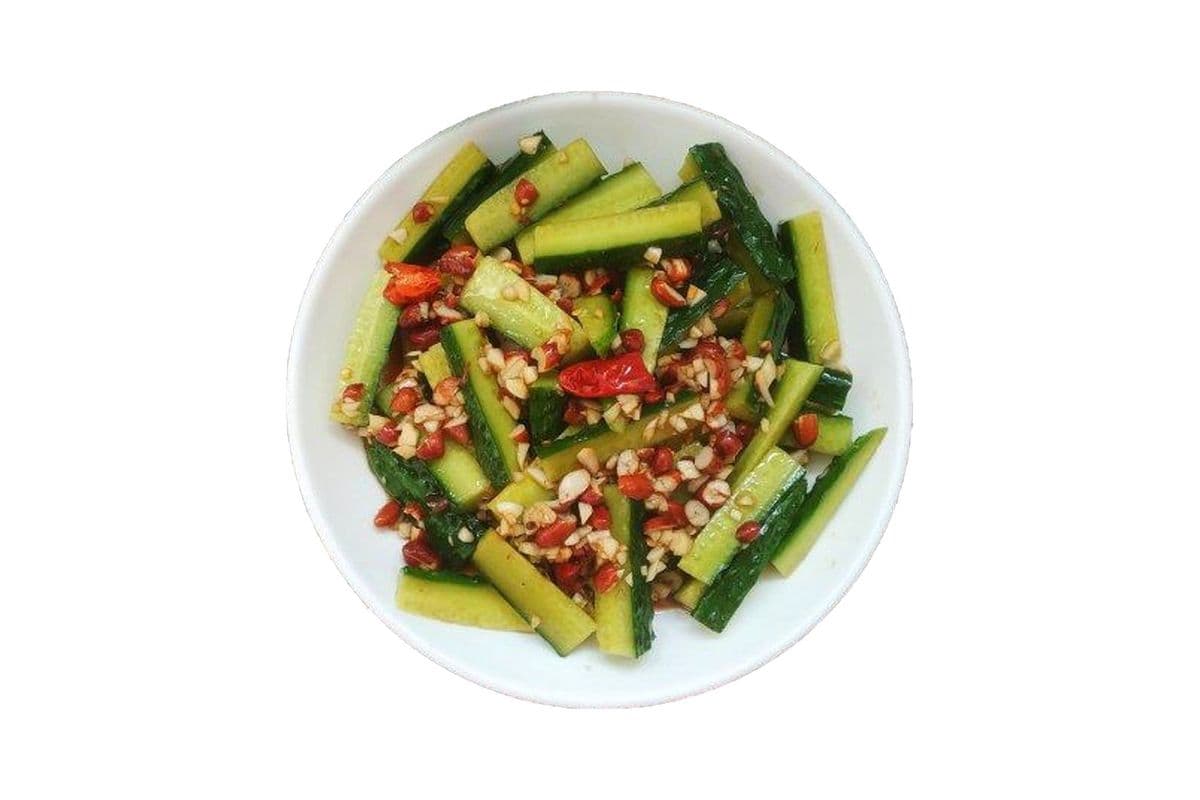 Concombre aigre-piquant / Hot and Sour Cucumber/酸辣黄瓜
