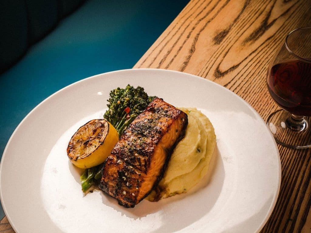 Torched Miso Salmon
