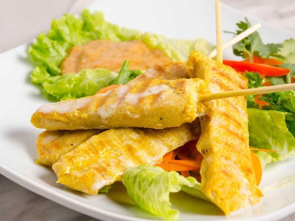 Chicken Satay (4 pieces)