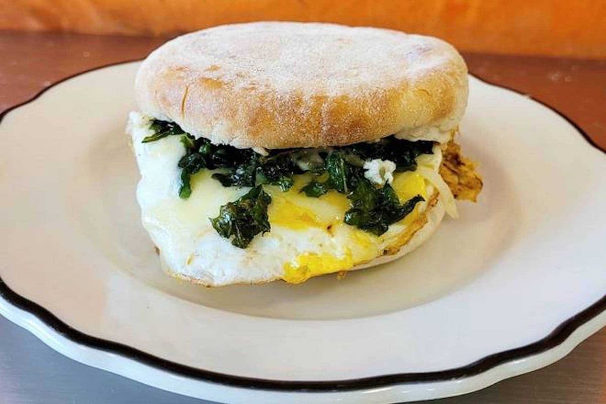 Kale and Egg
