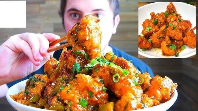 Vegetarian Manchurian / Végétarien Manchurian
