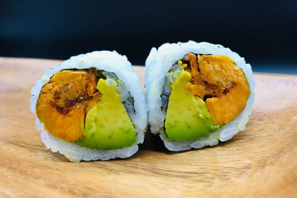 --Yam and Avocado Roll