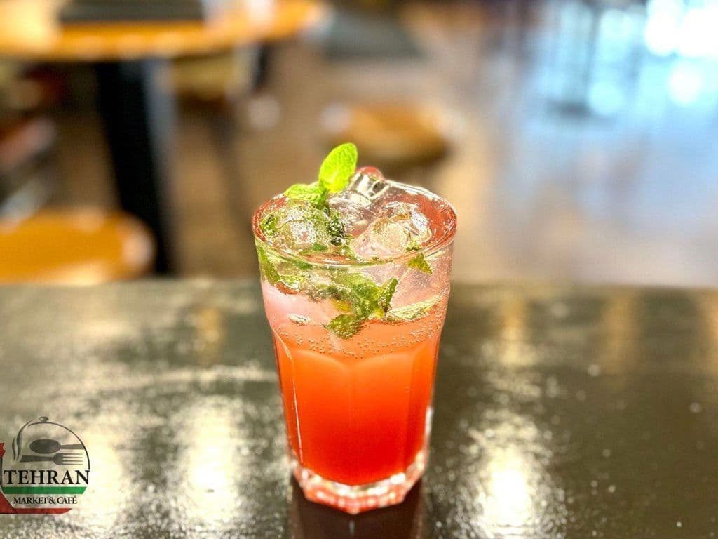 Citrus mint soda