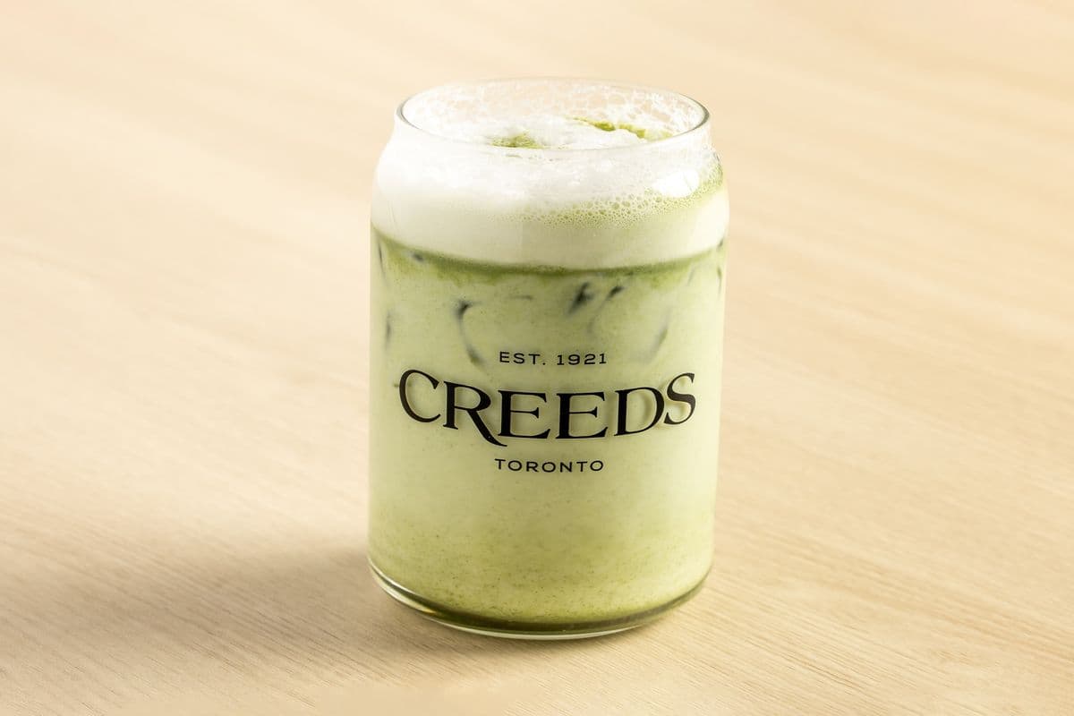 ICED MATCHA LATTE - 12oz