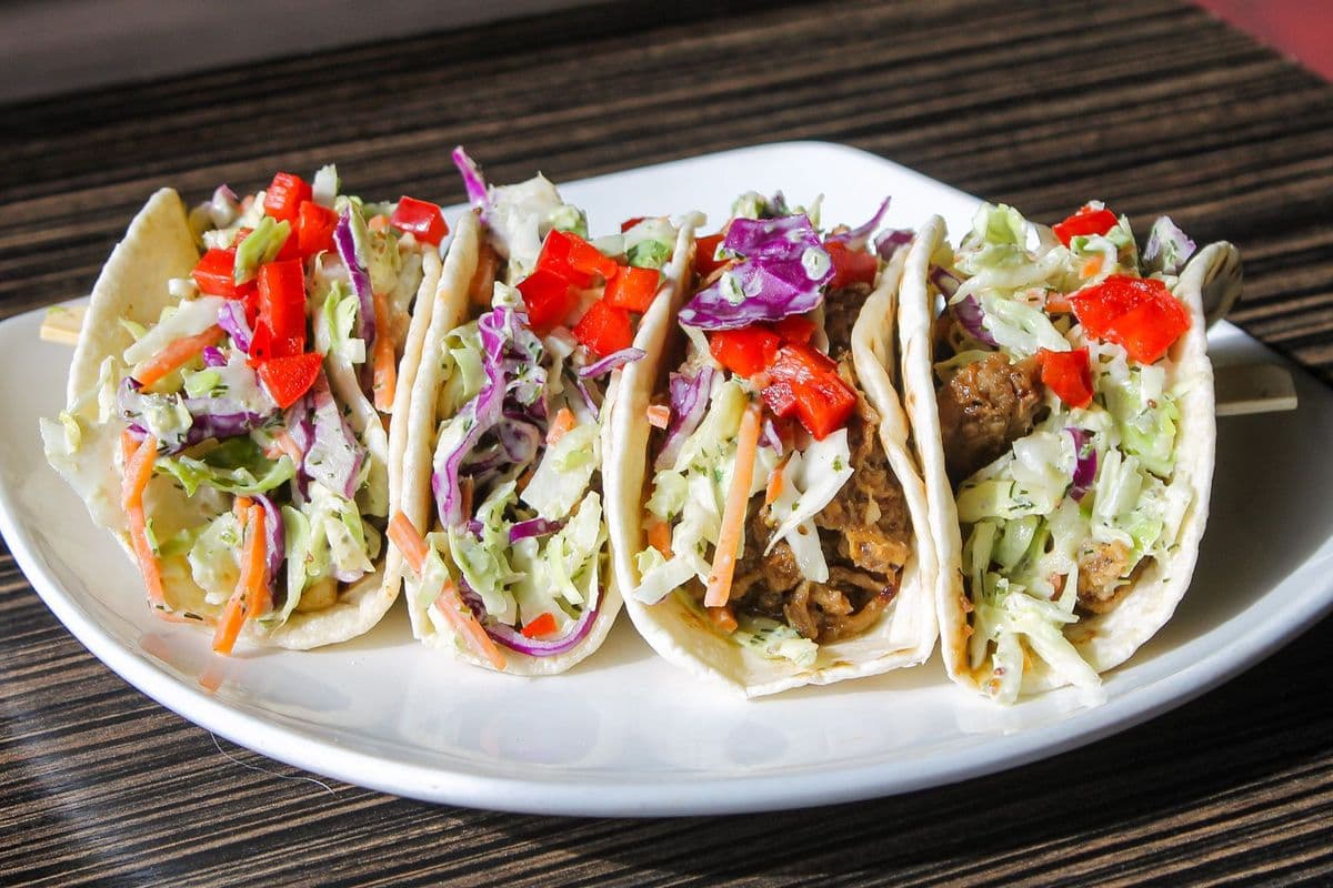 Korean BBQ Pork Tacos