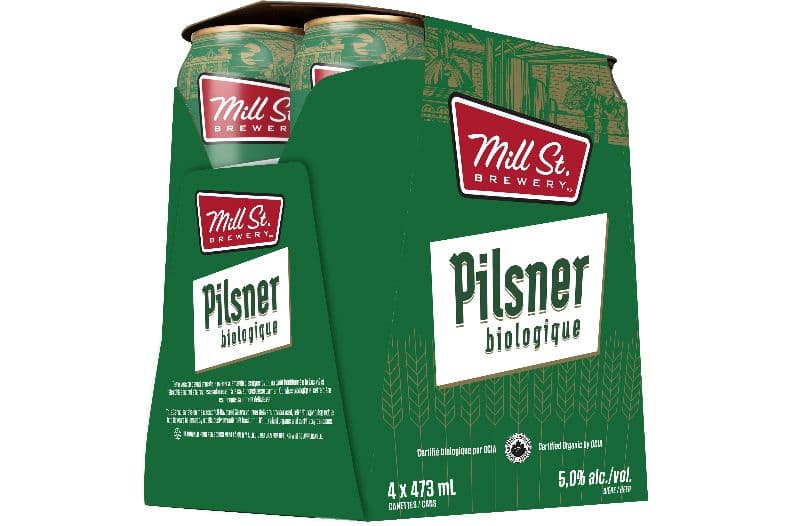 Mill St. Organic Pilsner (6-pack of 473 ml Cans)