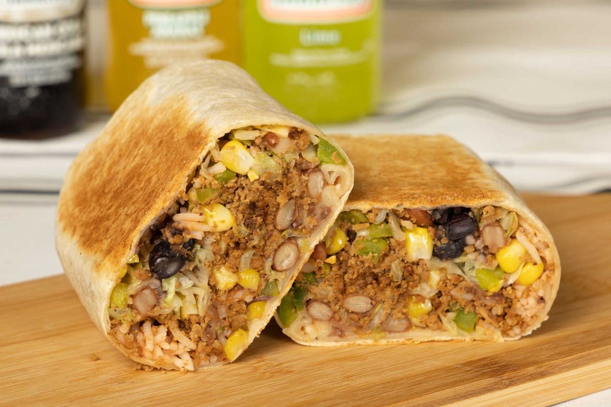 Ground Beef Burrito