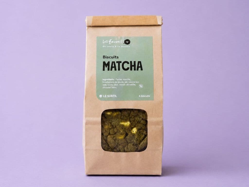 BISCUITS MATCHA 6U VRAC