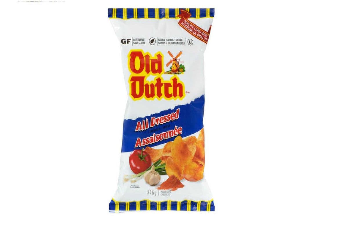 Old Dutch All Dressed 180g (235G)