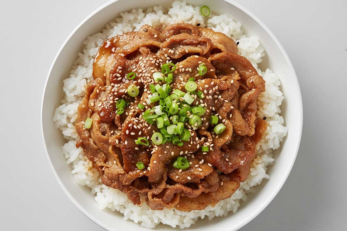 Pork Bulgogi Rice Bowl