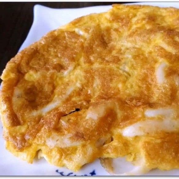 銀魚煎蛋 Pan-Fried Egg with Silver Fishes