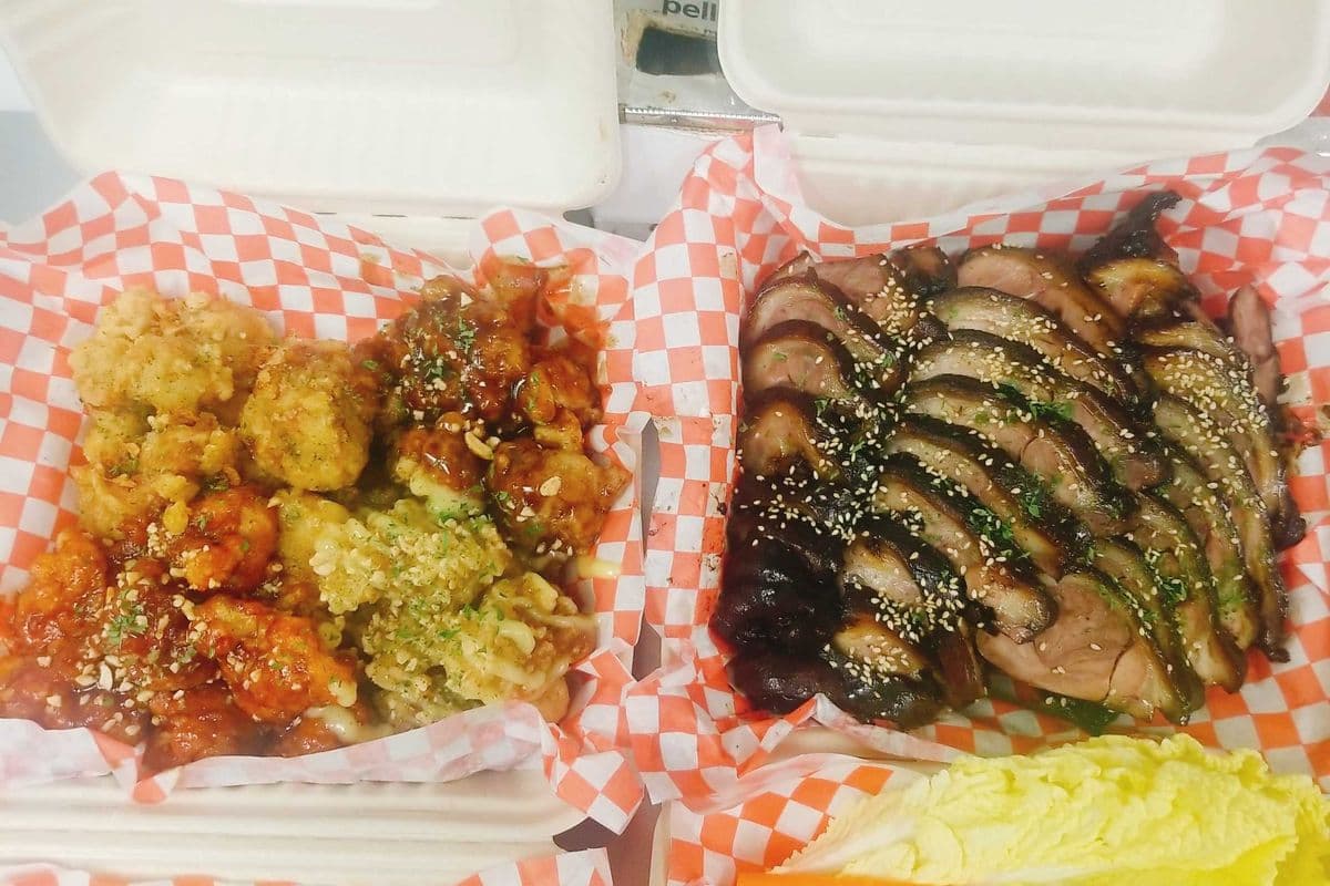 Jokbal + SuSu Chicken Set Menu